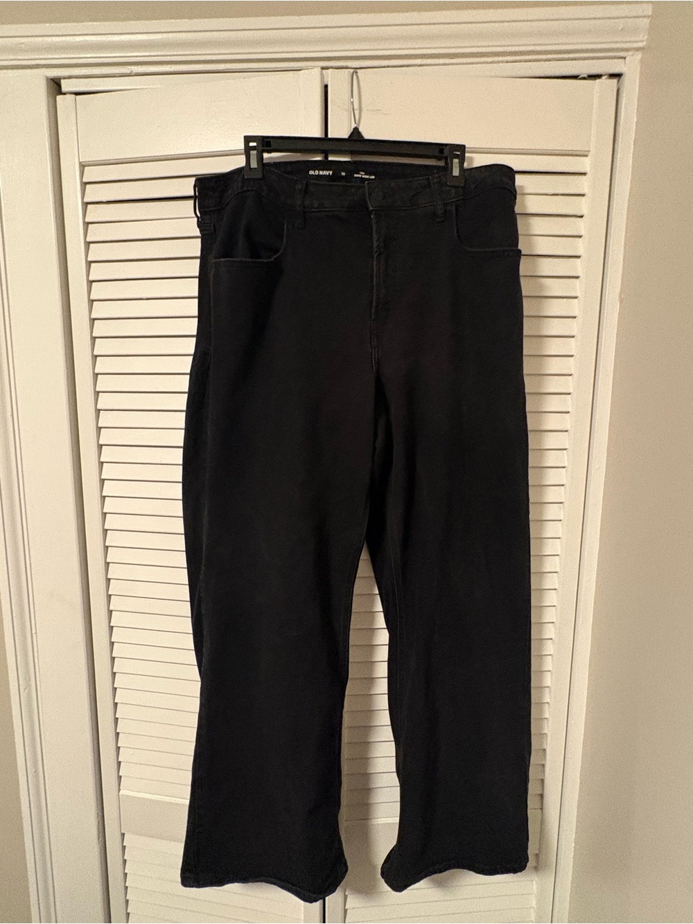 Women’s Old Navy Black Wide Leg Jeans